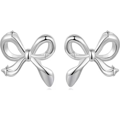 Grace Silver Jewellery stříbrné náušnice ve tvaru mašličky E-SCE1838/288 stříbrná