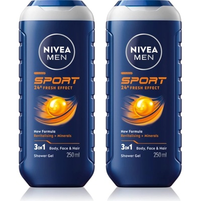 Nivea MEN Sport душ-гел за мъже изгодна опаковка