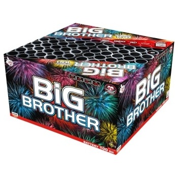 Kompaktný ohňostroj Big brother F2 100 ran 30 mm