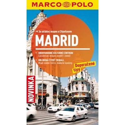Madrid Průvodce se skládací mapou