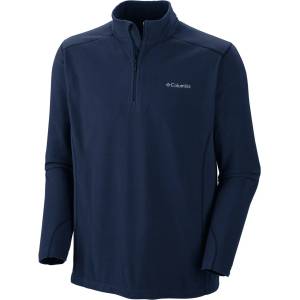 Columbia Мъжки поларен пуловер Columbia Klamath Range II Half Zip Fleece jumper - Collegiate Navy (Legacy Twill) (005-0759-0213)