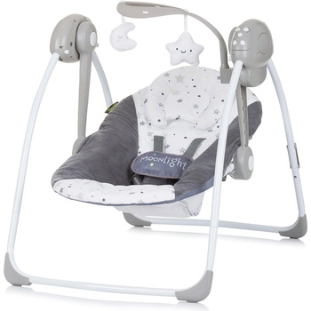 Image 1 of Chipolino, SWING Електрическа люлка "Moonlight" св. сиво (LSHMN0242AS)