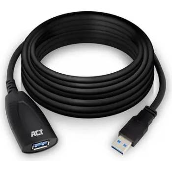 Image 1 of ACT USB 3.2 Gen 1 Удължителен активен кабел USB-A-USB-A, 5м/ вкл. до 4хAC6005USB/ (AC6105)