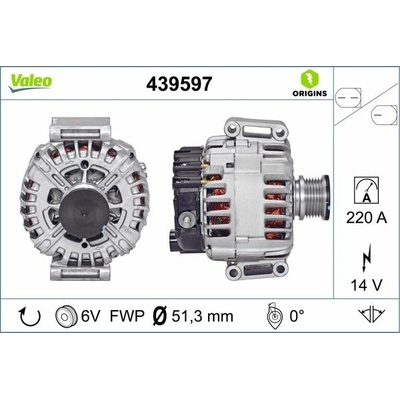 Alternátor VALEO 439597