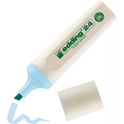 Edding 24 Ecoline ekologický zvýrazňovač pastelově modrý