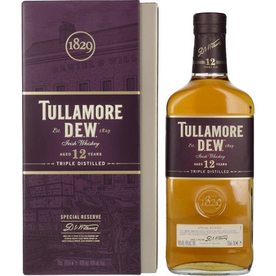 Tullamore Dew 12y 40% 0,7 l (kazeta)