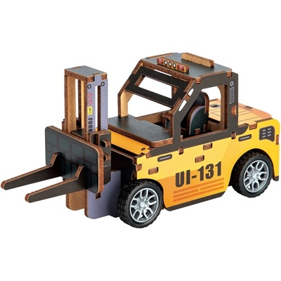2Kids Toys 3D drevená skladačka Vysokozdvižný vozík