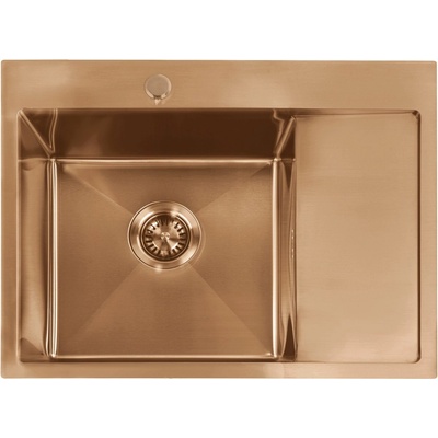 REA FIN BRUSH COPPER