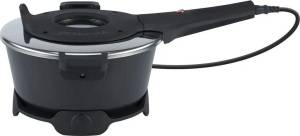 Marmite Multifonctionnelle REMOSKA Tria 3 En 1 - Cuisson, Four Et Pot-au-feu 4,5 L, 28 Cm, 610 W, Antiadhésif