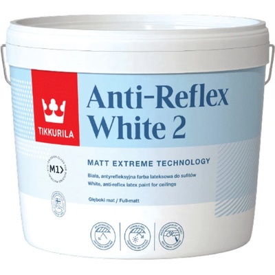 Tikkurila ANTI-REFLEX WHITE - antireflexná farba na premietanie matná - biely - 10 L