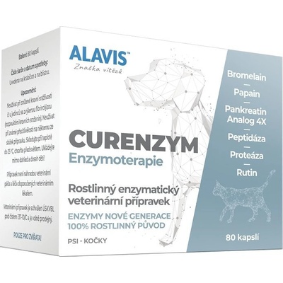 Alavis ALAVIS™ CURENZYM Enzymoterapie - Varianta: 20 kapslí