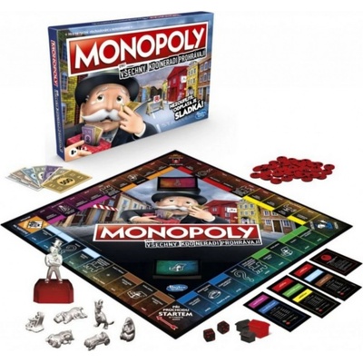 Hasbro Monopoly Super elektronické bankovníctvo