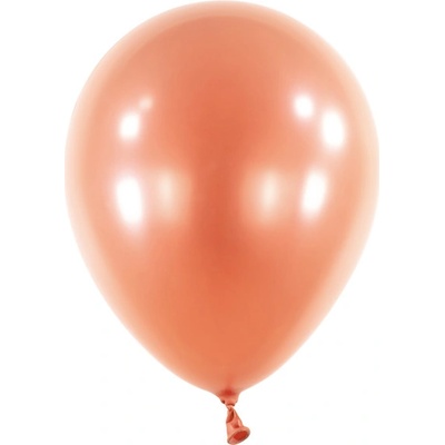 Amscan Balónky latexové dekoratérské Pearl Rose Gold 35 cm