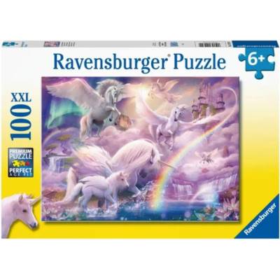 Ravensburger - Puzzle Pegasus Unicorns XXL - 100 piese