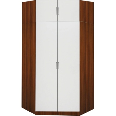 IDEA nábytek ESO 61550 rohová ořech/bílá