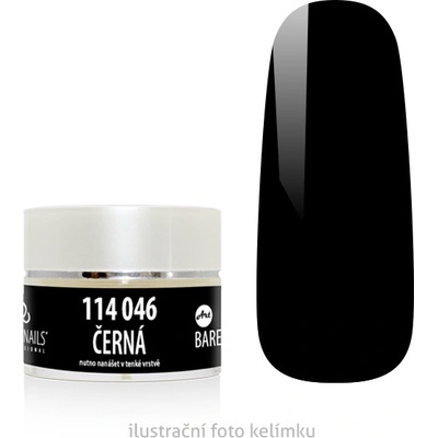 Expa nails expanails uv led gel barevný černá 5 g