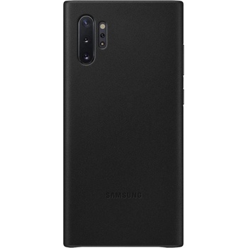 Samsung Leather Cover EF-VN975LBEGWW - оригинален кожен калъф (естествена кожа) за Samsung Note 10 Plus (черен)