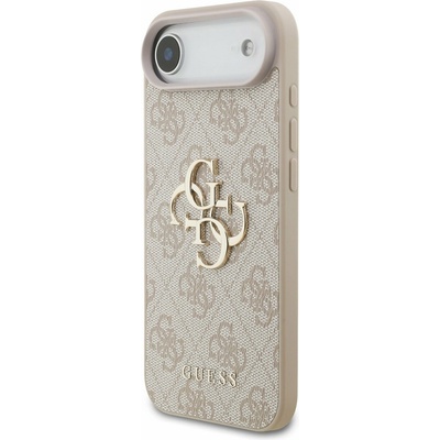 GUESS PU 4G Metal Logo Задна Корица за iPhone Air Pink Guess | Rozov | ЖЕНИ | UNI