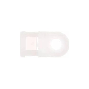 EM Group Eyelet bracket white F=5mm for cable ties max. 4.8mm BMB5460E /100pcs. /
