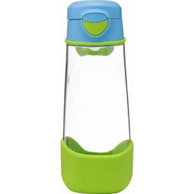 Sport láhev na pití 600 ml - modrá/zelená