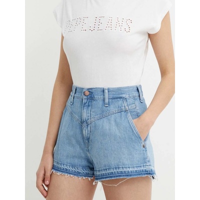 Pepe Jeans dámské džínové šortky PL801114 000 modré