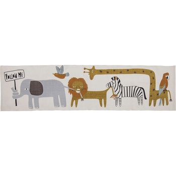 Bloomingville Детско килимче Neah животни 200 см (82052958)