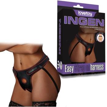 Пенис колан без дилдо, удобен и надежден - Easy Strap on Harness (LVTOY00606)