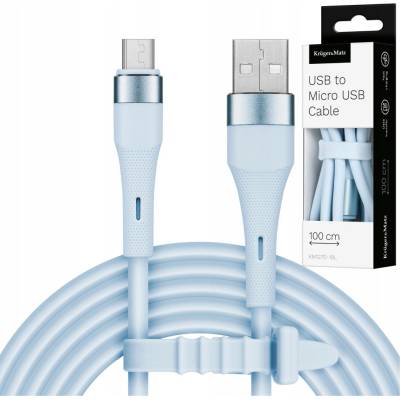 Kruger&Matz KM1270-1BL Micro USB 1m modrý