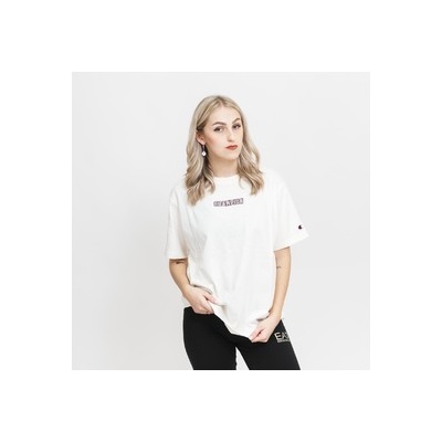 Champion Crewneck T-Shirt Bílá