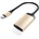Satechi Aluminum 4K USB-C to HDMI Adapter - адаптер с поддръжка на 4K за свързване от USB-C към HDMI (златист)