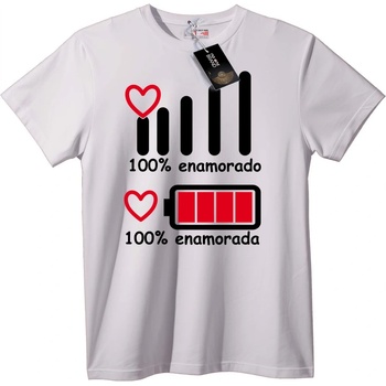 NOONEBRAND Тениска 100% влюбени - 7XL, Black
