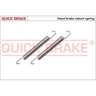Sada příslušenství, parkovací brzdové čelisti Quick Brake 105-0480