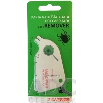 Fixaprotect Karta na kliešte ALFA 1 kus