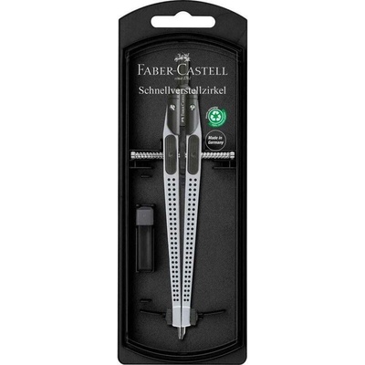 Faber-Castell kružítko GRIP 2001 STŘÍBRNÉ – Sleviste.cz