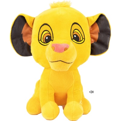 Tomido Plyšová figurka Simba se zvukem 30 cm žlutá