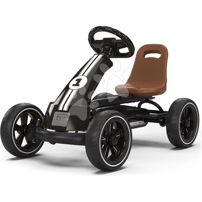 Go-Kart Motokára na šliapanie Foxy Espresso Black Exit Toys