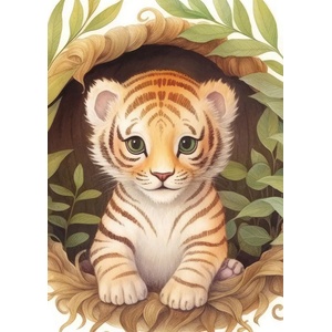Yazz - Puzzle Cute Tiger - 1 000 piese