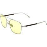 GUNNAR Компютърни очила GUNNAR White Wolf - Steel/Umber - Amber (WIT-WLF01) - zettabytex