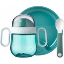 Mepal Dětská jídelní sada Mio Mepal Turquiose 3 ks