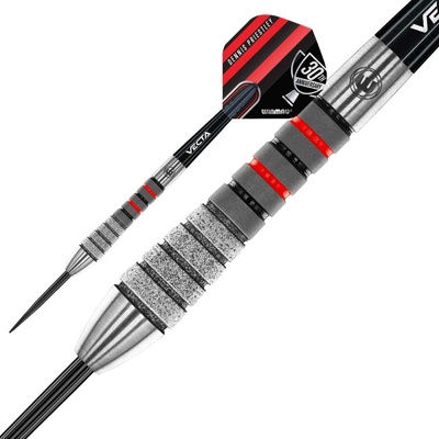 Sada steel šipek Winmau Dennis Priestley Diamond 3-ZERO 24g, 90% wolfram 24g