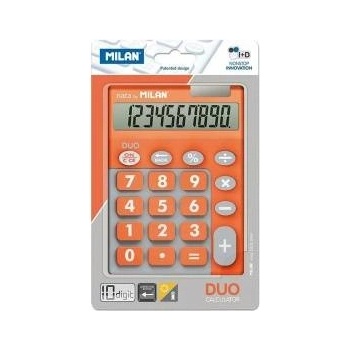 MILAN Calculator Milan DUO 14, 5 x 10, 6 x 2, 1 cm Orange
