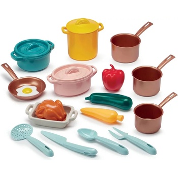 Image 1 of Ecoiffier Игрален комплект Ecoiffier - Кухненски аксесоари, 20 части (7600001685)