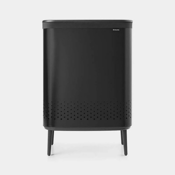 Brabantia 2 x 45 л матирано черен кош за пране Brabantia Bo Laundry Bin Hi (1004177)
