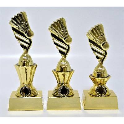 VIZINGR Badminton trofeje X631-3-P434.01 X633-P434.01/24 cm