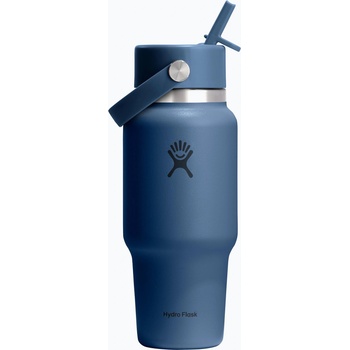 Hydro Flask Термобутилка Hydro Flask Wide Flex Straw Travel 621 ml harbour blue