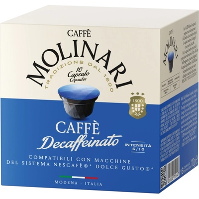 CAFFÉ MOLINARI Dolce Gusto Decaffeinato 16 ks