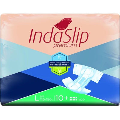 IndaSlip Premium 10 Plus L 20 ks