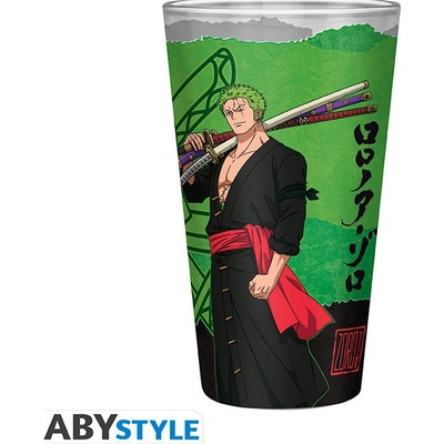 One Piece Sklenička Zoro 400 ml