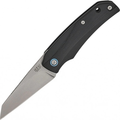 MKM ICE – MAGNACUT SW bld - GREY G10 hdl, S/S LINER Linerlock MK IC-GGY