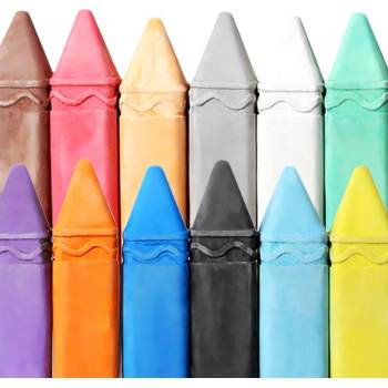 Small foot by Legler Small Foot Комплект големи цветни тебешири 3 опаковки